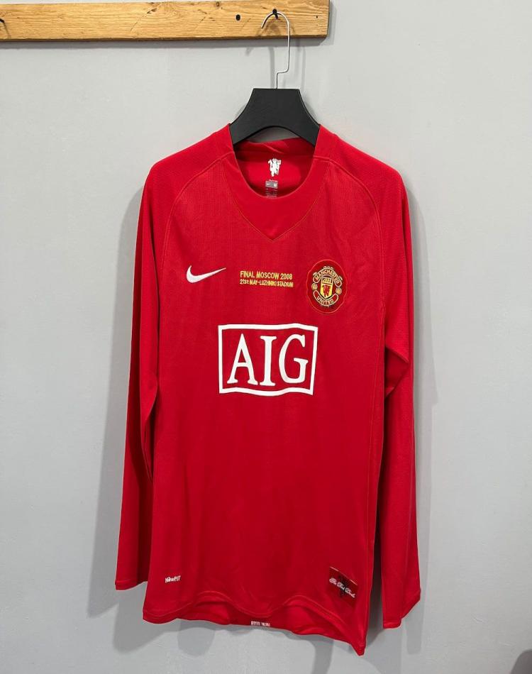 کیت اول منچستر یونایتد 2008 آستین بلند