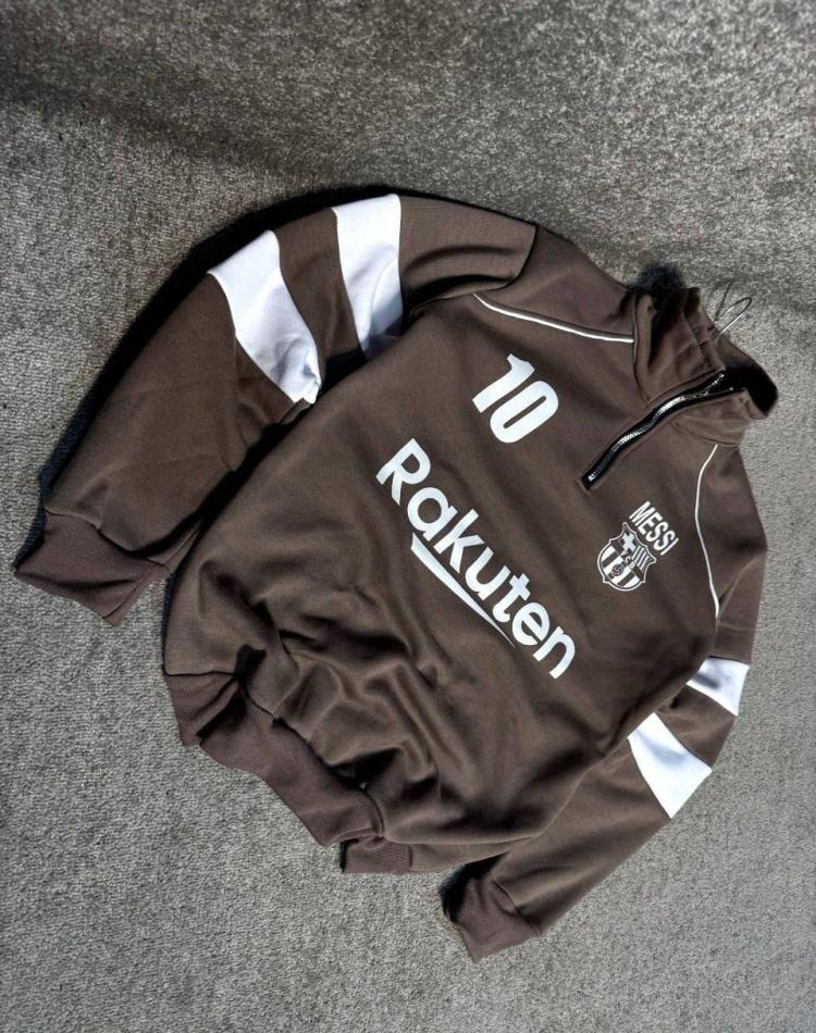 دورس-نیم-زیپ-باشگاهی-بارسلونا