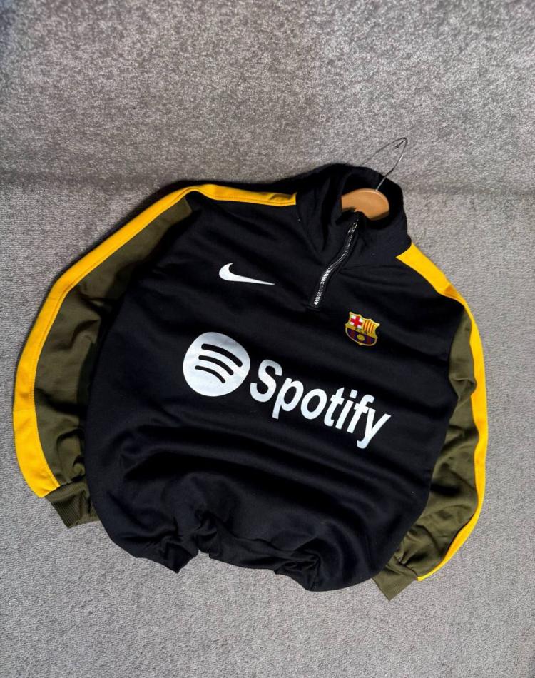 دورس-نیم-زیپ-باشگاهی-بارسلونا