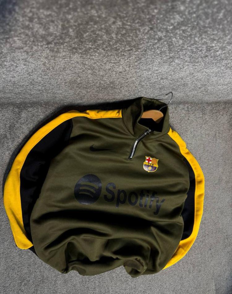 دورس-نیم-زیپ-باشگاهی-بارسلونا