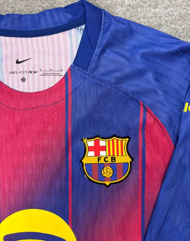 کیت-اول-آستین-بلند-2026-بارسلونا-ورژن-پلیری